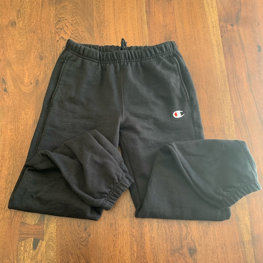 Champion XS NWOT Black Sweatpants